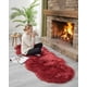 thumbnail image 5 of Juego de 2 Alfombra peluda decorativa ultra suave, 5 of 6