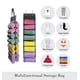 thumbnail image 2 of Organizador Colgante De Ropa 16 Bolsillos Con Gancho Gris, 2 of 6
