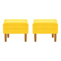 Bodevir - Set Pouf Sky 1C Felpa 04 Amarillo
