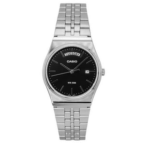Reloj Casio Standard Analog Stainless Steel Black Dial Quartz Mtp-B146D-1Av Men'S Watch