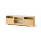 thumbnail image 2 of Rack TV Grande 140x30x52 cm Madera Clara Compartimentos Abiertos, 2 of 8