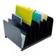 thumbnail image 1 of Organizador de Archivos de Escritorio Huron 8 Compartimentos Acero Negro, 1 of 5