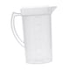 thumbnail image 2 of Jarra De Agua De Gran Capacidad, Transparente, Para Refrigerador, Jugos Y Bebidas, 1500 Ml, Color Blanco, 2 of 5