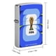 thumbnail image 2 of Carcasa para Encendedor Desmarcar Copa Mundial Cobrizo, 2 of 6