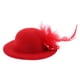 thumbnail image 2 of Nuevo Sombrero De Mu?eca Vintage Bowler Para 28-30cm Ropa De Mu?eca Barbie Accs Rojo, 2 of 5