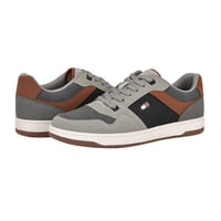 Zapatilla Tommy Hilfiger Trane Para Hombre Gris Multicolor 030 Talla 7