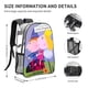 thumbnail image 2 of Ben y HollyMochila transparente temática, resistente y duradera, bolsa see-through para trabajo, deporte, universidad y viaje, 31 × 43 cm, 2 of 6