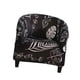 thumbnail image 5 of Fundas Para Sillas De Bañera De Poliéster Funda Para Sillón, Decoraciones Para El Hogar Para Sala De Estar, Bar Negro, 5 of 5