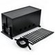 thumbnail image 1 of Caja organizadora de cables Itvexeme 35 cm madera negra tamaño grande, 1 of 7