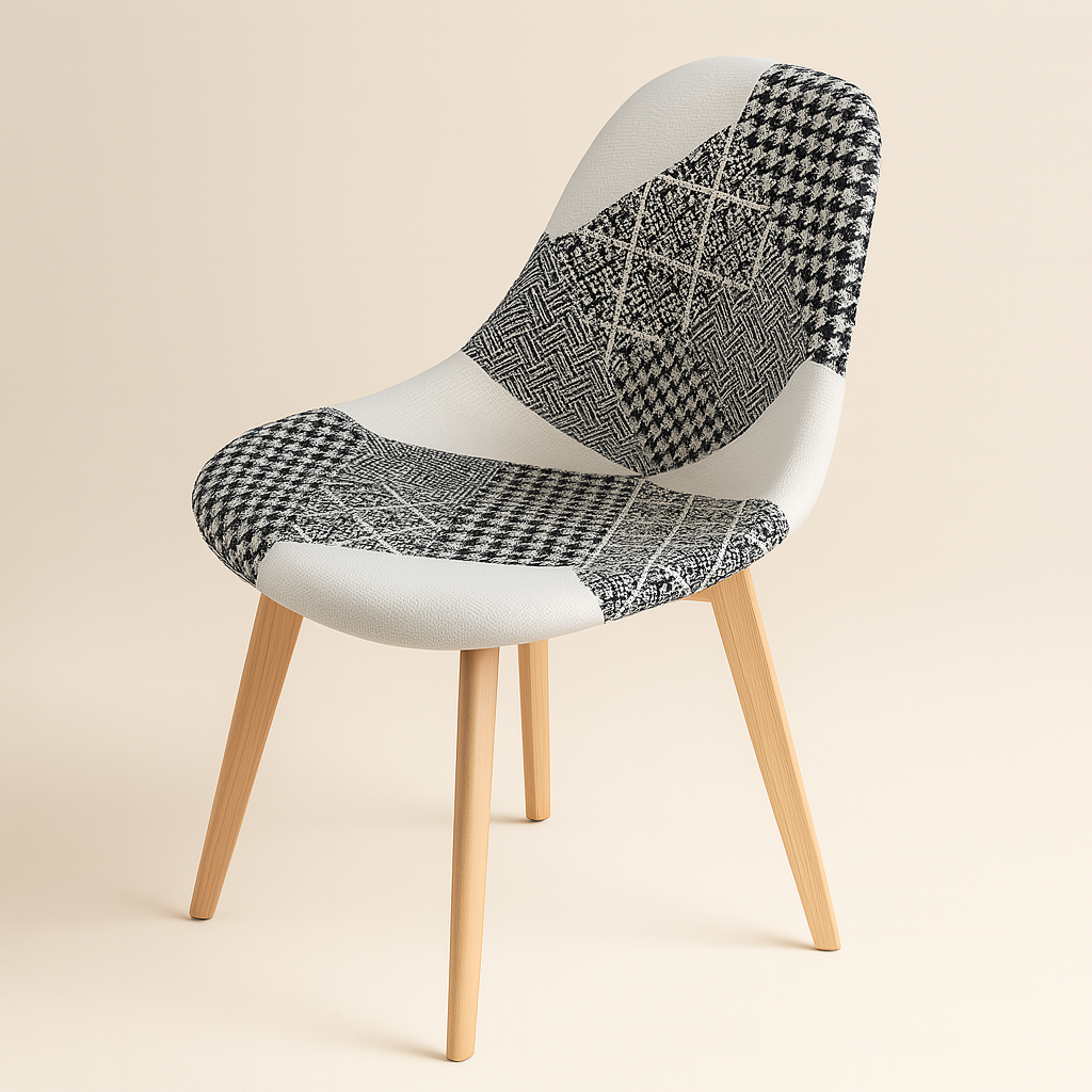 Oh! Mi Hogar ® - Pack De 2 Sillas Patchwork Tulip