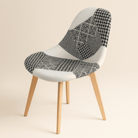 Oh! Mi Hogar ® - Pack De 2 Sillas Patchwork Tulip