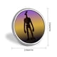 thumbnail image 2 of Siren Head-Theme Round Button Badge: Premium Metal Construction, Ideal for High-End Events 2.8 cm, 2 of 6