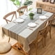 thumbnail image 4 of Mantel Tonos Gris Piedra Con Bordados Blancos Centrales, 4 of 6