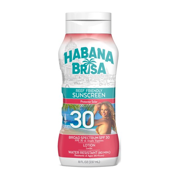 Protector solar Habana Brisa SPF 30 237 ml Amigable con los arrecifes