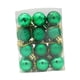 thumbnail image 3 of 24 adornos de bolas navideñas para colgar en el y celebraciones , Verde, 3 of 5