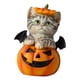 thumbnail image 4 of Estatua De Gato Con Forma De Calabaza De Halloween Para Estantería, Centro De Mesa De Sala De Estar, 4 of 5