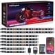 thumbnail image 1 of Kit De Luces Led Rgb Para Motocicleta Resistente Al Agua Control Por App, 1 of 9