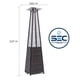 thumbnail image 3 of Estufa Calefactor a Gas para Exterior Rattan Relan, 3 of 9