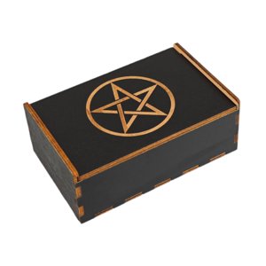 Magideal - Caja De Almacenamiento Para Cartas De Tarots, Caja De Almacenamiento Para Decoración Del Hogar, Contenedor Resistente Multifuncional, Caja Rectangular C