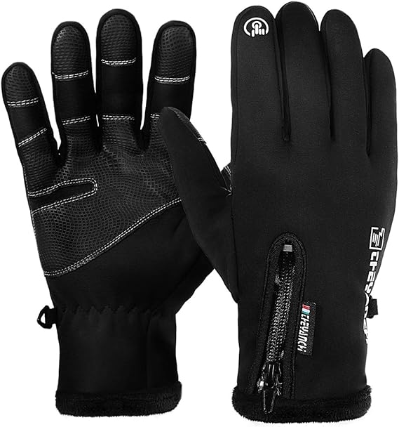 Defensor - Guante Térmico Dedos Touch Impermeable Unisex.