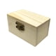 thumbnail image 2 of Caja De Madera Sin Terminar, Caja De Almacenamiento De Baratijas De Pintura Artesanal, Caja De Regalo, Cofre Del Tesoro, Tapa Plana, 2 of 5