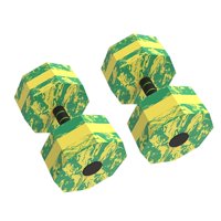 Ioensy - 2X Mancuernas De Piscina, Mancuernas De Espuma Eva Para Entrenamiento De Aeróbic Acuático, Octágono 27X15X15Cm