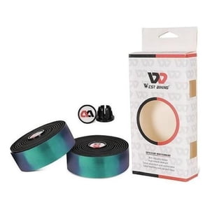 Eznsport - Cinta De Manillar Reflectante Verde Eléctrico Para Bicicleta Verde