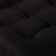 thumbnail image 4 of Set Pouf Wood 1c Felpa 01 Negro, 4 of 5