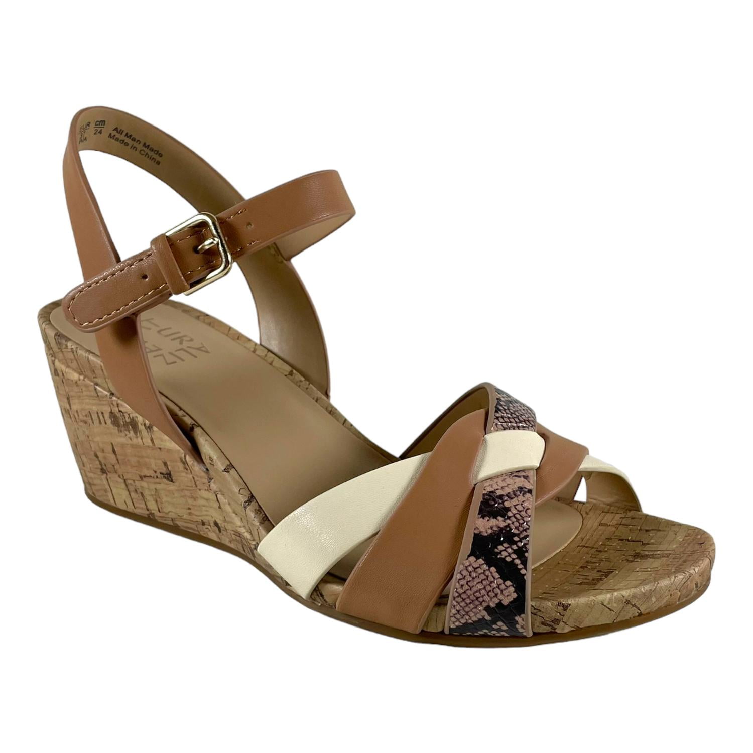 Sandalia Naturalizer Mujer Adelina Cuero Pu Contour+ Cafe 39