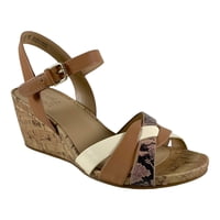 Sandalia Naturalizer Mujer Adelina Cuero Pu Contour+ Cafe 38.5