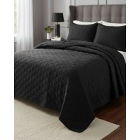 Imac Hogar - Quilt Premium Blanco Boho-Chic Con Pompones King-Superking