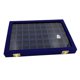 thumbnail image 5 of Caja De Bandeja De Exhibición De Joyería Apilable De Terciopelo Para Pendientes De Joyería Azul Oscuro, 5 of 5
