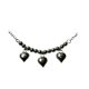 thumbnail image 3 of Pulsera de plata 925 , corazones, 3 of 4