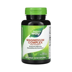 Natures Way - Magnesium Complex 100 Capsulas