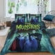 thumbnail image 2 of Los Munsters Conjunto de sábanas temático, trío de piezas, cómodo y amigable con la piel, diseño único, regalo de decoración para el hogar para familiares, amigos y fans,135cm *200cm, 2 of 6