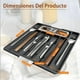 thumbnail image 3 of Organizadores De Cubiertos Utensilios Cajon 8 Compartimento, 3 of 8