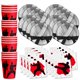 thumbnail image 1 of Set de artículos de fiesta de Karate Birthday para 16 personas con platos y servilletas, 1 of 7