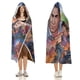 thumbnail image 3 of Archer Manta Capa Con Capucha Anti bolitas Manta De Lana Ártica Suave Manta Portátil De Felpa Ligera Y Lujosa Poncho Para Siesta En Casa Y Oficina 100*130cm, 3 of 6