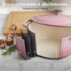 thumbnail image 5 of Olla Holandesa de Hierro Fundido Esmaltado Zulay Kitchen 6,4 qt Rosa, 5 of 9