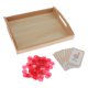 thumbnail image 5 of Montessori Matemáticas Material Número de recuento Matemáticas Aprendizaje Juguete Caja de madera, 5 of 5