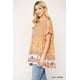 thumbnail image 4 of Top con Volantes y Abertura en la Espalda con Estampado Floral y Lunares, 4 of 5
