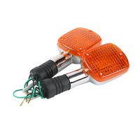 Magideal - 2 Piezas Luces De Señal De Para Motocicleta Lámparas De Motocicleta Modificación Para Vt400 Vt600 Vt750 Vt1100 Vf250 Vf750 Piezas De Repuesto