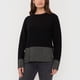 thumbnail image 3 of Sweater Mujer Lurex Botón Negro Corona, 3 of 5