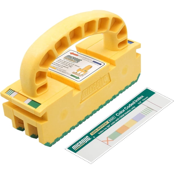 MICROJIG GRR-RIPPER 2GO, bloque de empuje para sierras de mesa, tupíes, cepilladoras y sierras de cinta