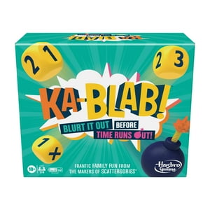 Juego De Mesa Hasbro Gaming Ka-Blab! Familia 10+