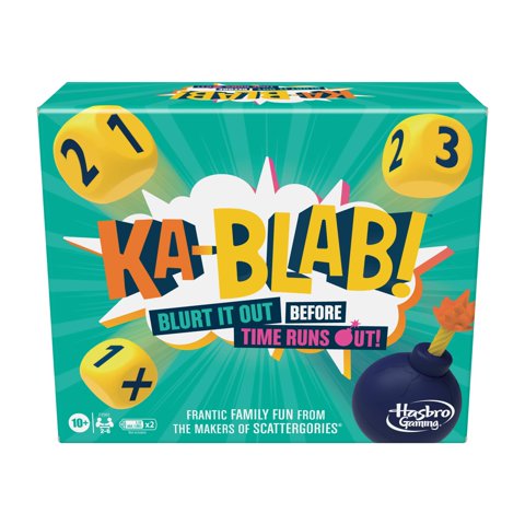 Juego De Mesa Hasbro Gaming Ka-Blab! Familia 10+