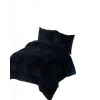 Genérico - Plumon De Invierno Chiporro 180Cmx200Cm Plaza Y Media Color Negro 2