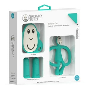 Matchstick Monkey - Set De Inicio A La Dentición Mono Verde