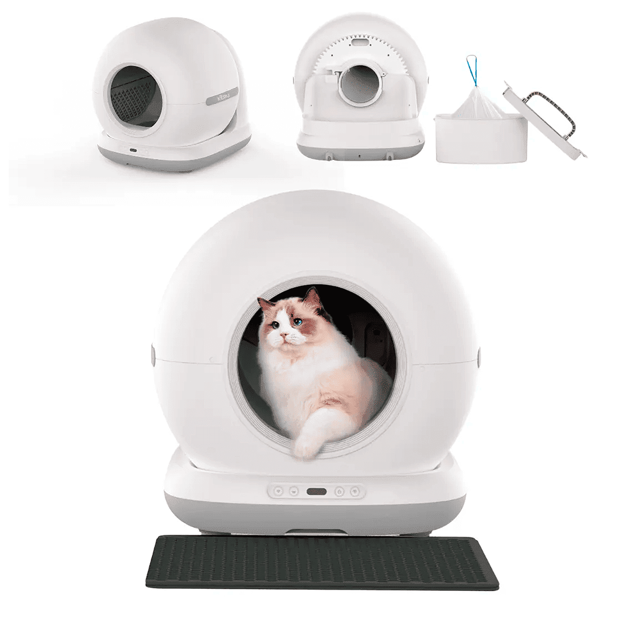 Arenero Inteligente Para Gatos Con Wifi Y Aplicación
