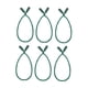 thumbnail image 1 of 6 Piezas De Guirnaldas Navide?as Para Decoración Del Hogar, Lazos Trenzados Para Calcetines, Escaleras, Color Verde, 1 of 5